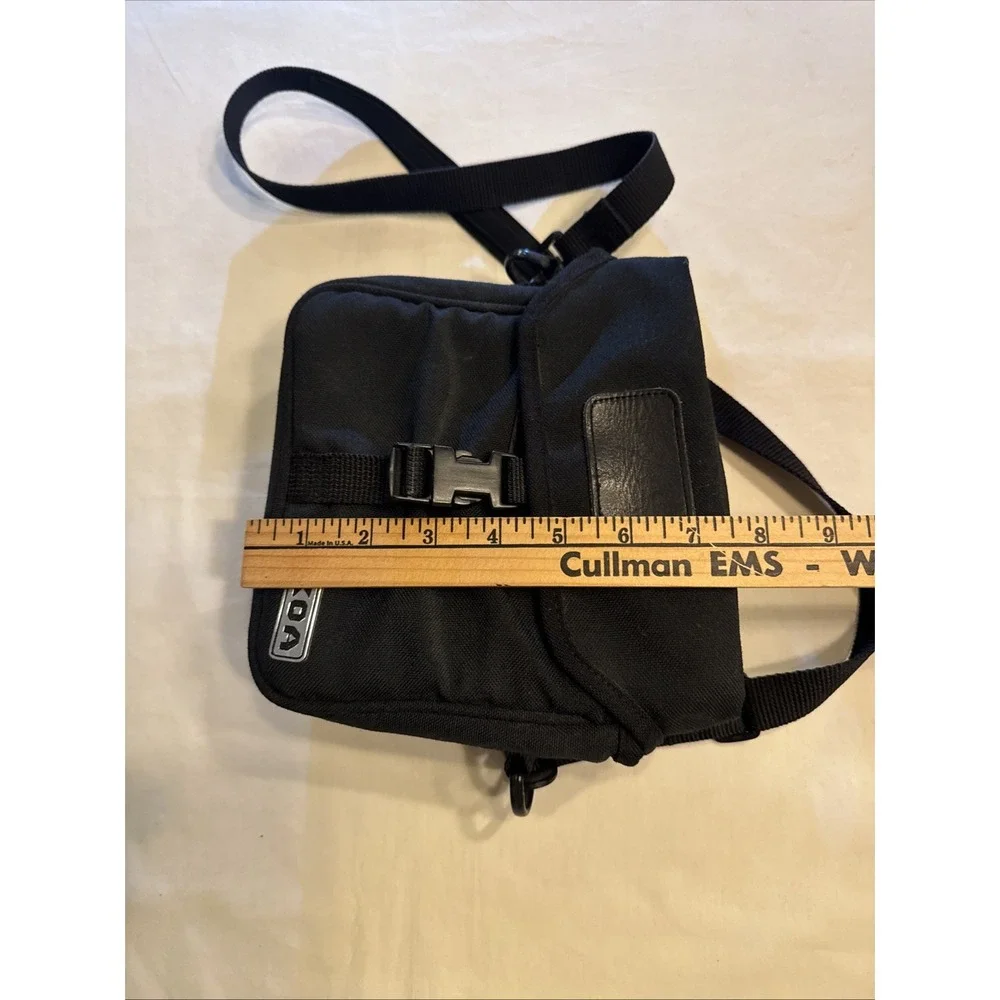 Vintage KOA Black Padded Nylon Camera Bag With Strap And Inside Divider